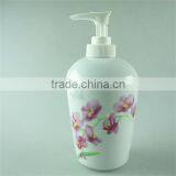 Deco Floral Ceramic Lotion Bottle, Lotion Dispenser With PVC Gift Box Promotional Package thumbnail-4