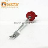 Custom Design Tableware 3D Resin Headstainless Steel Spoon and Fork for Kids thumbnail-6