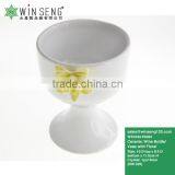 High Quality Yellow Ceramic Flower Holder Made With Crystals From Swarovski thumbnail-1