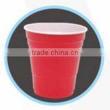 285ml / 7g Red Color Christmas ps Plastic Cup