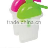 Plastic Popsicle Mold 2pcs in 1 Ice Mould TH-2570