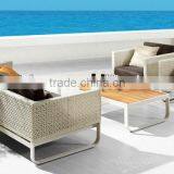 Leisure and Comfortabe Rattan Dining Set Suit for Garden thumbnail-1