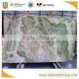 Most Competitive Slab Green Onyx Price Foor Luxury Hotel