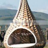 Wicker Hanging Basket thumbnail-1