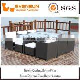 Classic Type Club Wicker Set Rattan Table And Chair Furniture thumbnail-1