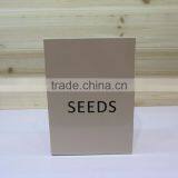 Metal Garden Seed Storage Box