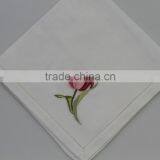 Luxurious 100% Cotton Embroidered Table Napkins With Hemstitch, Set of 6, Various Designs thumbnail-2