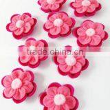 2017 Hight Quality New Products Hot Sale Interior Home Party Ornament Handmade Felt Artificial Flower Fabric Made in China thumbnail-1