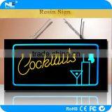 Customized Small Rainbow Colors Wireless LED Sign Display Board thumbnail-1