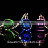 2016 Nice-looking Crystal Cube Logo Key Chain Keychains for Girls