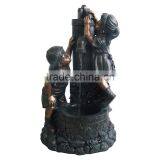 Pure Garden Boy and Girl Water Fountain thumbnail-2