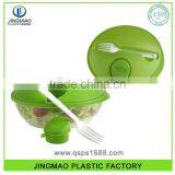 Modern Design OEM Service PP Plastic Lunch Box With Fork