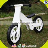 2017 New Design Wooden White Balance Bike Children Wooden White Balance Bike Baby Wooden White Balance Bike W16C154 thumbnail-3