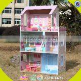 Wholesale Kids Wooden Dollhouse Miniatures Fashion Baby Wooden Dollhouse Miniatures Hot Wooden Dollhouse Miniatures W06A044 thumbnail-3