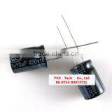 Electrolytic Capacitor 10UF 450V 12X20MM Capacitor Electronic Components thumbnail-2