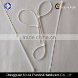 White Nylon Plastic Cable Tie for Bag Closure Make in China thumbnail-4