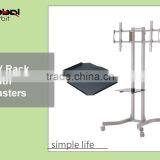 New Design Modern Metal TV Bracket, Adjustable Movable TV Cart Stand thumbnail-5