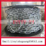 2MM Welded DIN763 Hardware Chain,Zinc Plated DIN763 Link Chain thumbnail-1