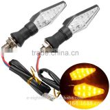 Universal New Motorcycle Waterproof 16 LED Turn Signal Yellow Light