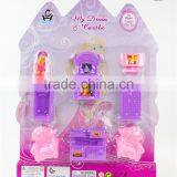 Kids Furniture Toy Plastic Castle Play Set thumbnail-3