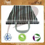 Heavy Duty Canvas Tote Bag With Inside Polyester Tafetta Lining With v Pocket Outside thumbnail-2