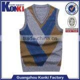 Hot Selling Cheap Multicolor Knitted Sweater Vest