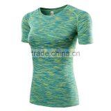 Fashion Wholesale Fitness Apparel Womens Tights Sport Yoga T-shirt Wear thumbnail-5