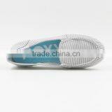 Brand Canvas Shoe White Stripe Lady Loafer Shoes China Factory Stock Cheap Selling thumbnail-4