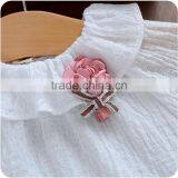 2017 New Spring Breathable Flower Baby Girl Clothes Clothing Set Korea Used Clothing Fitness for Babay Girl Wear thumbnail-3