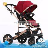 Most Popular Good Baby Child Products 2-in-1 Aluminum 5 Point Safety Buckle Fashion Stroller thumbnail-2