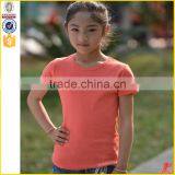 Wholesale Oem Service Girls Blank T-shirt Bulk thumbnail-1
