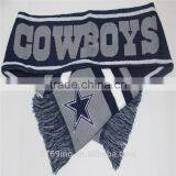 Football Culb Knitting Scarf Sports Fans Knitted Scarf Winter Knitted Scarf thumbnail-1