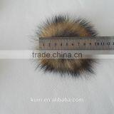 10-15cm Raccoon Fur Ball for Women's Beanies Fur Pompoms For Hat And Cap Bag Charm Accessories thumbnail-6