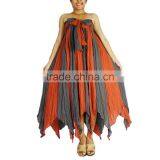 Fat Cotton Long Dresses Casual Summer Dress Hot Sale thumbnail-2