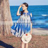 Z&M Maxi Beach Dress Short Dress Fashion Dress Sleeveless thumbnail-1