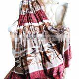 Flannel Material Home Comfort Super Soft Fleece Blanket thumbnail-1