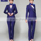 Juqian Fashionable Summer New Design Airline Flight Attendant Stewardess Airline Uniform Designs thumbnail-6
