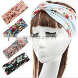Fashion Women's Printed Headbands,Cotton Headbands thumbnail-1
