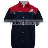 Blue Red Workwear Uniform Shirt Engineer Uniform thumbnail-2