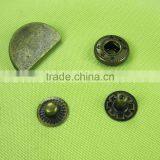 Factory Wholesale Golden Metal Button Leather Vest Buttons for Men Buttons thumbnail-4
