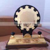 Sun Flower Wooden With Metal Plate Trophy,wooden Trophy,metal Base Trophy thumbnail-4