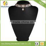 Hot Boho Collar Choker Drop Crystal Beads Necklace Vintage Statement Beads Neck Jewelry thumbnail-2