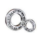 Low Noise Open Deep Groove Ball Bearing Of Single Row , P0 / P6 / P5
