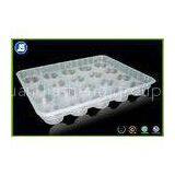 Pharmaceutical Blister Packaging Tray For Biscuit Macaroon , Soft Transparent PVC