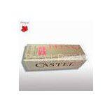 Custom Corrugated Cardboard Gift Boxes , Wine Packaging Boxes
