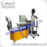 under water pelletizing system for plastic extruder