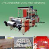 Roll Pvc Pet Plastic Material Crease and Die Cut Machinje thumbnail-1