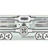 Hand Tap And Die Combination Plastic Box Set Metric Inch Size Alloy Steel