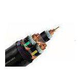 3 Core Power MV Flame Retardant Low Smoke Cables XLPE Insulated 90 Max Conductor Degree thumbnail-1