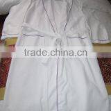 Hotel Mens Waffle Bath Robe 100% Cotton thumbnail-3